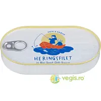 File de Hering in Sos de Mustar cu Marar Ecologic/Bio 200g