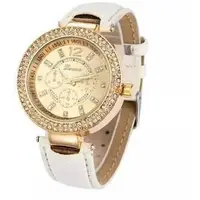 Ceas dama Quartz, Geneva Quick, Alb