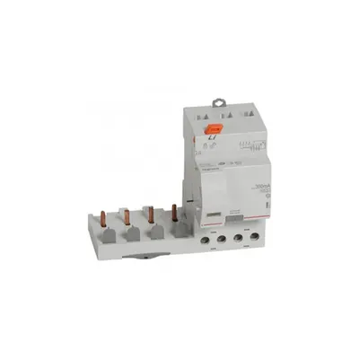 Add-on module DX³ - 4P 400 V~ -63 A-300 mA selective -A type -1 module DX³ MCB