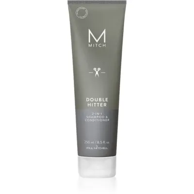 Paul Mitchell Mitch Double Hitter 2-IN-1 Shampoo & Conditioner sampon si balsam 2 in 1 pentru barbati 250 ml