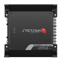 Amplificator auto STETSOM HL 800.4 - 1, 4 canale, 1040W