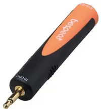 Adaptor Bespeco - SLAD135, 3,5 mm/6,3 mm, negru/portocaliu