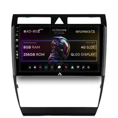 Navigatie Audi A6 (1999-2004), Android, Z-Octacore 8GB RAM + 256GB ROM, 9 Inch - AD-BGZ9008+AD-BGRKIT429
