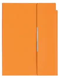 Agenda din piele cu capac magnetic Velvet A5 - Portocaliu