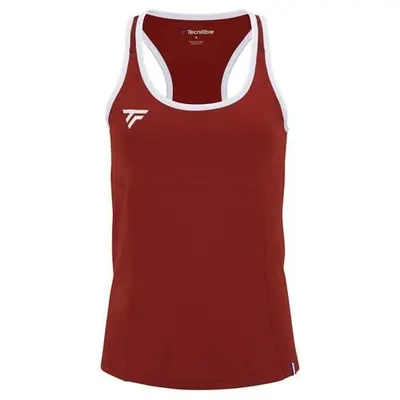 Tricou universal 22wtancr3 fără mâneci roșu damă