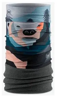 Eșarfă de cap pentru copii BUFF - Junior Polar Izzly, multicolor