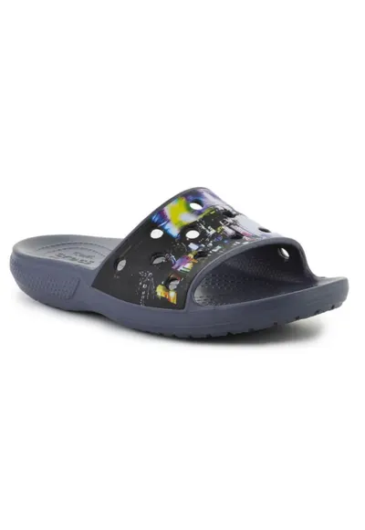 Slapi pentru femei - BM172600 - Negru - Negru/Bleumarin