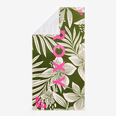 Prosop de plajă din bumbac cu două fețe 160 x 80 cm Roxy Aquarella