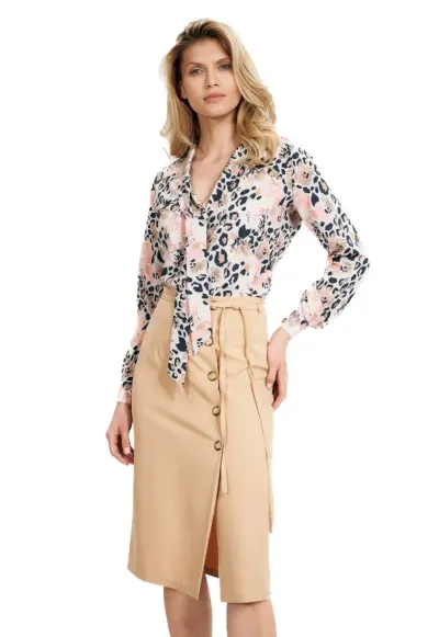 Bluza dama Brode M700 roz - Alb