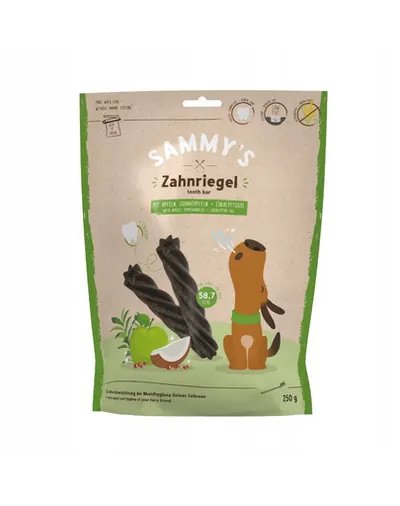 BOSCH SAMMY’S Tooth Bar Dental Snack mar si rodie 250 g recompensa dentara caini