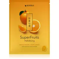 KORIKA SuperFruits Hallabong - Brightening Sheet Mask mască textilă iluminatoare 25 g