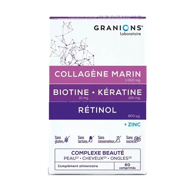 Granions Complexe Beaute – Piele, Par, Unghii 60 comprimate