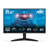 Monitor Gaming AOC Q24B36X, 23.8", 2560 x 1440 pixeli, Black, 3 ani Garantie