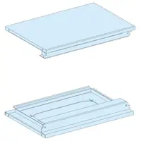 Placa superioara/inferioara, PrismaSeT G, pentru carcase de extensie W 600mm, IP55, set de 2 placi