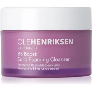 OLEHENRIKSEN Strength B5 Boost Hydrating Solid Foaming Gentle Cleanser lapte de curatare hidratant si hranitor