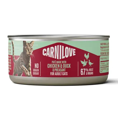 Carnilove Cat Can Pate Chicken & Duck & Pheasant 100 g