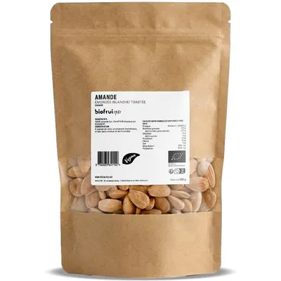 Migdale Albe Coapte Ecologice/Bio 500g