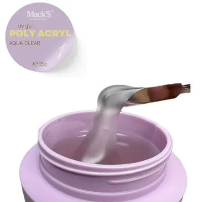 Poly Acryl Aqua Clear Macks 15gr - PA-CHP-15