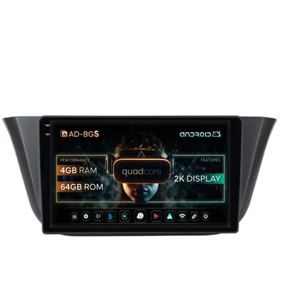 Navigatie 2K Iveco Daily (2013+), Android, S-Quadcore 4GB RAM + 64GB ROM, 9.5 Inch - AD-BGS90042K+AD-BGRKIT361