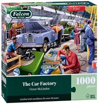 Puzzle Falcon din 1000 piese - Fabrică de mașini
