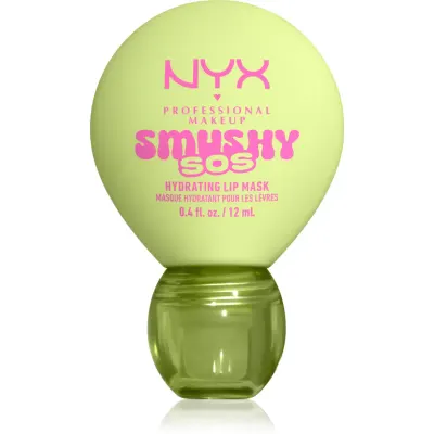 NYX Professional Makeup Smushy SOS mască hidratantă pentru buze culoare 01 Green Sereni-Tea 12 ml