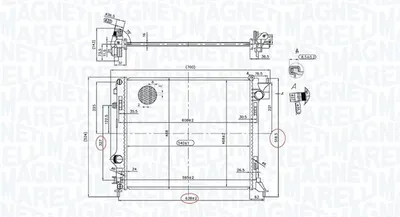 Radiator motor potrivit NISSAN QASHQAI II; RENAULT KADJAR 1.2
