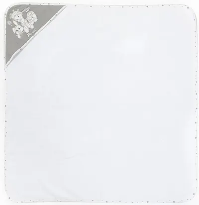 Prosop Bambino casa - Paris bianco, grigio, 100 х 100 cm