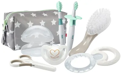 Set pentru nou-nascut Nuk, 8 piese