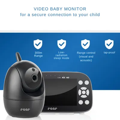 Monitor video pentru bebelusi Reer Pro HD Move