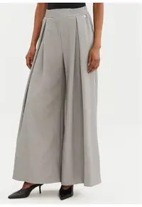 Pantaloni dama - 305265401 - Poliester/Viscoza - Gri - Gri