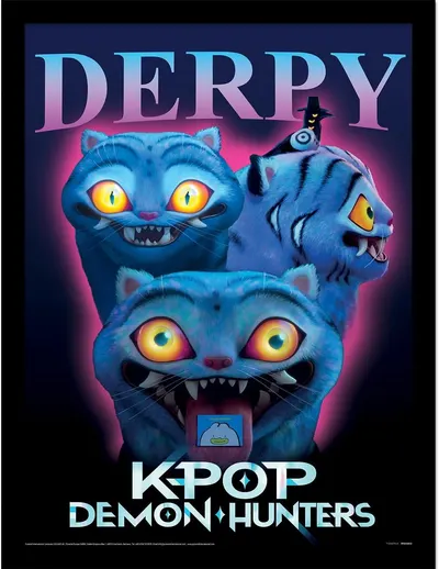 Poster cu ramă Pyramid Animation: KPop Demon Hunters - Derpy