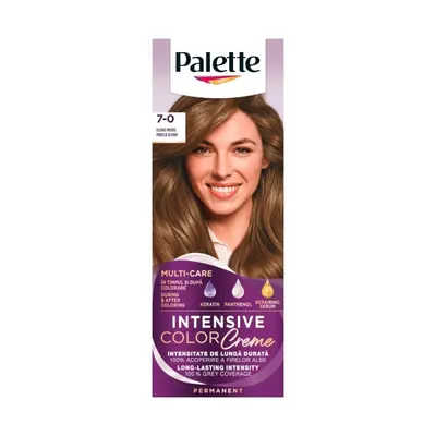 Vopsea de Par Permanenta Palette Intensive Color Creme N6 Blond Mediu, 110 ml