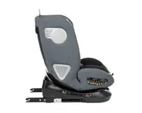 Scaun auto cu isofix KikkaBoo 40-150 cm i-Moove i-SIZE Dark Grey,sezut rotativ,ancora Top Tether,SPS-protectie impact lateral,tetiera reglabila in 13 pozitii,tetiera cu spuma de memorie,salteluta reductor inclusa
