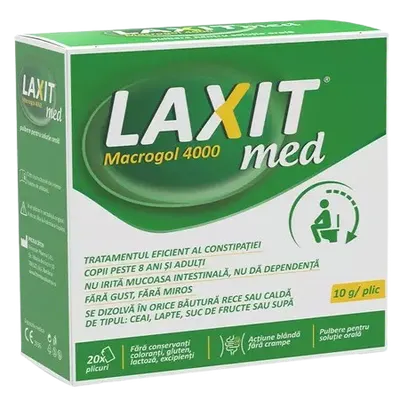 Laxit Med, 20 plicuri, Fiterman