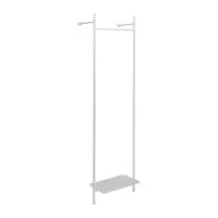 Suport pentru haine gri deschis pentru perete din metal 52x180x27 cm Nobly – Hübsch