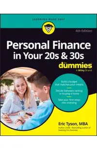 Personal Finance in Your 20s & 30s for Dummies