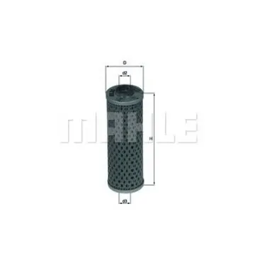 Filtru ulei MAHLE ORIGINAL OX 35