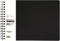 Bloc de schițe Drasca - Black, A4, 80 de coli