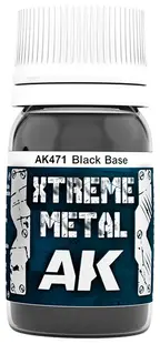 Metalizator AK Interactive - Xtreme Metal Black Base (AK471) (30 ml)