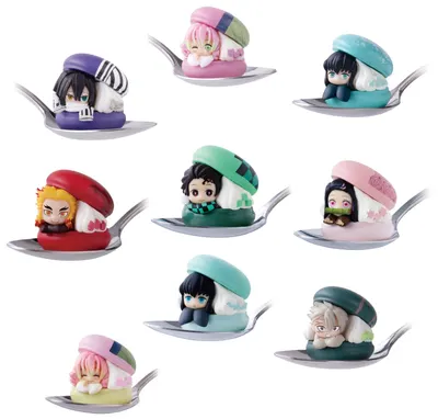 Figurină mini Bandai Animation: Demon Slayer - Macaron (Blind Bag), sortiment