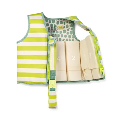 Vesta de inot pentru copii cu protectie UV UPF 50+ Fun in the sun by Saro 1-3 ani