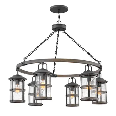 Lakehouse 6 Light Outdoor Chandeliers