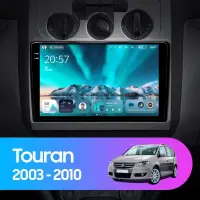 Navigatie Auto Teyes CC4 Volkswagen Touran 1 2003-2010 8+128GB 10.36" QLED Octa-core 2.7Ghz, Android 4G Bluetooth 5.1 DSP
