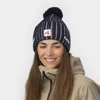 Czapka zimowa Ronda Pompon SA czarna