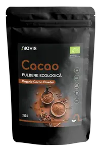 Cacao pulbere raw ecologica, 250g, Niavis