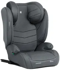 Scaun auto KikkaBoo - i-Stand, IsoFix, i-Size, 100-150 cm, Dark Grey