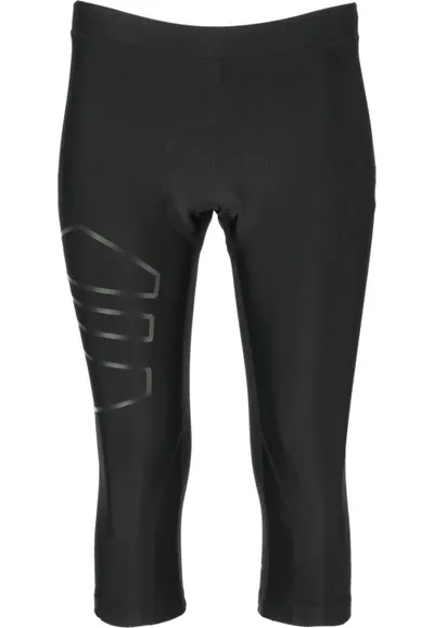 Bike Tights Jayne W 3/4 Tights XQL Biken/Radsport Damen Black Atmungsaktiv