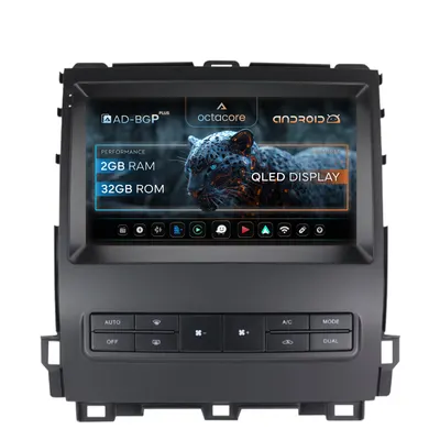 Navigatie Toyota Prado J120 (2002-2010), Android, P-Octacore 2GB RAM + 32GB ROM, 9 Inch - AD-BGP9002+AD-BGRKIT083V2
