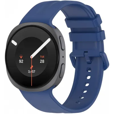 Curea Tech-Protect Silicone Evo pentru Samsung Galaxy Watch9 / Watch8 / Watch8 Classic Series, Bleumarin