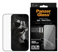 Protector de sticlă PanzerGlass - Ultra-Wide Fit, iPhone 17/16 Pro, transparent